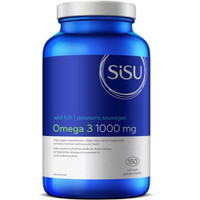 SISU Omega 3 1000 mg, 150 Softgels | NutriFarm.ca