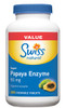 Swiss Natural Super Papaya Enzyme 90mg, 200 Chewable Tablets | NutriFarm.ca