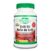 Organika Krill Oil 500 mg, 90 Softgels | NutriFarm.ca