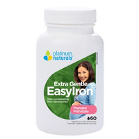 Platinum Naturals Prenatal Easyiron, 60 Softgels | NutriFarm.ca