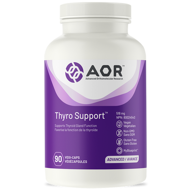 AOR Thyro Support, 90 Vegetable Capsules | NutriFarm.ca
