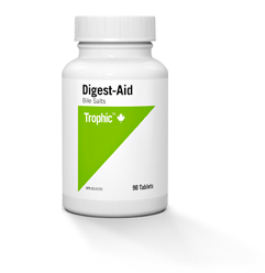 Trophic Digest Aid (Bile Salts), 90 Tablets | NutriFarm.ca