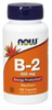 NOW B-2 100 mg, 100 Capsules | NutriFarm.ca