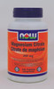 NOW Magnesium Citrate 200 mg, 100 Tablets | NutriFarm.ca
