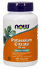 NOW Potassium Citrate 99 mg, 180 Capsules | NutriFarm.ca
