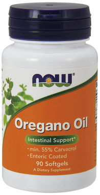 NOW Oregano Oil, 90 Softgels | NutriFarm.ca