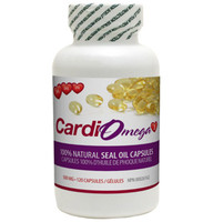Innotech CardiOmega 3 500 mg, 120 Capsules | NutriFarm.ca