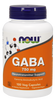 NOW Gaba Extra Strength 750 mg, 100 Vegetable Capsules | NutriFarm.ca 