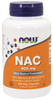 NOW NAC 600 mg, 100 Vegetable Capsules | NutriFarm.ca