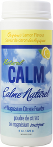 Natural Calm Magnesium Lemon, 226 g (8 oz) | NutriFarm.ca