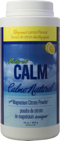 Natural Calm Magnesium Sweet Lemon, 452 g (16 oz) | NutriFarm.ca