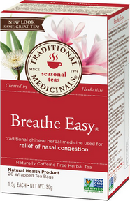 Traditional Medicinals Breathe Easy, 20 bags | NutriFarm.ca