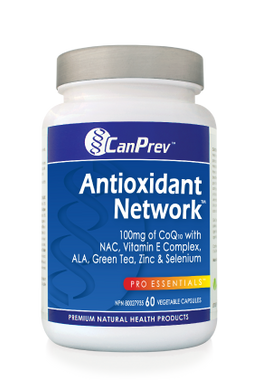 CanPrev AntiOxidant Network, 60 Vegetable Capsules | NutriFarm.ca