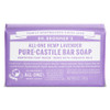 Dr. Bronner's Organic Lavender Bar Soap, 140 g | NutriFarm.ca