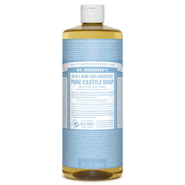 Dr. Bronner's Organic Baby Mild Pure Castile Liquid Soap | NutriFarm.ca