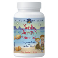 Nordic Naturals, Omega 3 Gummies Tangerine, 60 Gummies | NutriFarm.ca