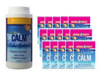 Natural Calm Magnesium Orange, 452 g (16 oz) + 15 Packets FREE  | NutriFarm.ca