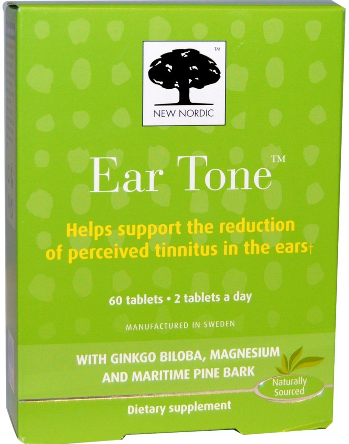 New Nordic Ear Tone, 60 Tablets