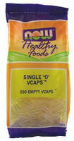 NOW Vcaps Non-gelatin Vegetarian, 300 Vegetable Capsules | NutriFarm.ca