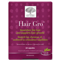 New Nordic Hair Gro, 60 Capsules | NutriFarm.ca