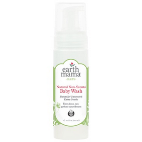Earth Mama Non-Scents Baby Wash, 160 ml | NutriFarm.ca