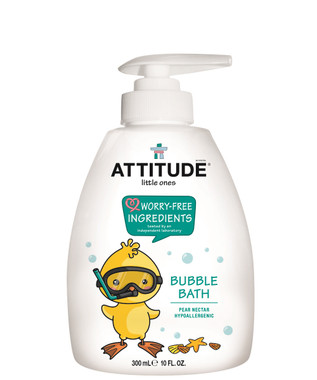 Attitude Little Ones Bubble Bath Pear Nectar, 300 ml | NutriFarm.ca