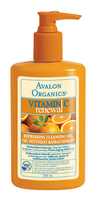 Avalon Organics Refreshing Facial Cleanser, 250 ml | NutriFarm.ca