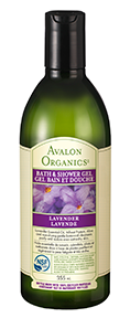 Avalon Organics Lavender Bath & Shower Gel, 355 ml | NutriFarm.ca