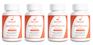 SierraSil Joint Formula Active, 4 x 90 Capsules | NutriFarm.ca