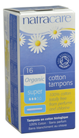 Natracare Organic Super Applicator Tampons, 16 tampons | NutriFarm.ca