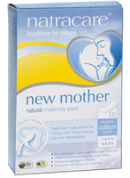Natracare Maternity Pads, 10 pads | NutriFarm.ca