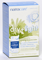 Natracare Dry & Light Incontinence Pads, 20 pads | NutriFarm.ca