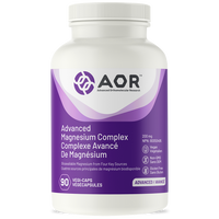 AOR Advanced Magnesium Complex, 90 Vegetable Capsules | NutriFarm.ca