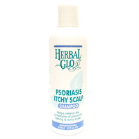 Herbal Glo Psoriasis and Itchy Scalp Shampoo, 250 ml | NutriFarm.ca
