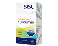 SISU Full Spectrum Curcumin, 60 Softgels | NutriFarm.ca