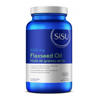 SISU Flax Seed Oil 1000 mg, 120 Softgels | NutriFarm.ca