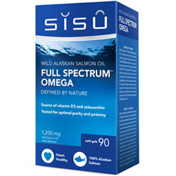 SISU Full Spectrum Omega, 90 Softgels | NutriFarm.ca