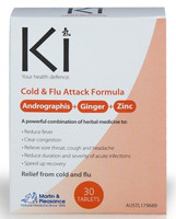 KI Cold & Flu, 30 tablets
