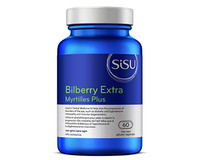 SISU Bilberry Extra, 60 Vegetable Capsules | NutriFarm.ca