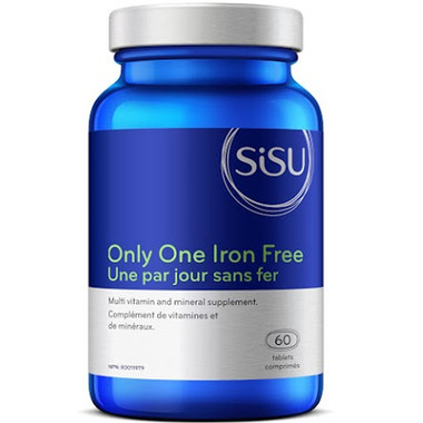 SISU Only One Iron Free, 60 Tablets | NutriFarm.ca