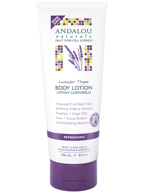 Andalou Naturals Lavender Thyme Refreshing Body Lotion, 236 ml | NutriFarm.ca