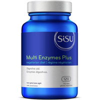 SISU Multi Enzymes Plus, 120 Vegetable Capsules | NutriFarm.ca