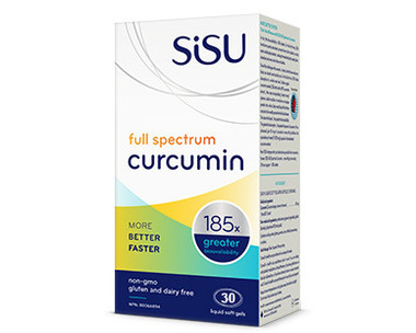 SISU Full Spectrum Curcumin, 30 Softgels | NutriFarm.ca