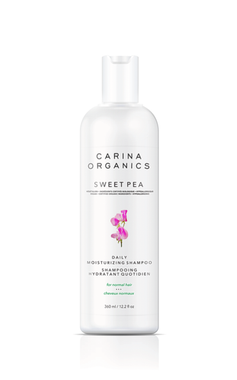 Carina Organics Sweet Pea Daily Moisturizing Shampoo, 360 ml | NutriFarm.ca