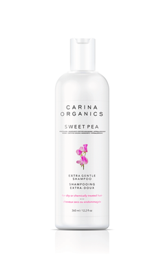 Carina Organics Sweet Pea Extra Gentle Shampoo, 360 ml | NutriFarm.ca