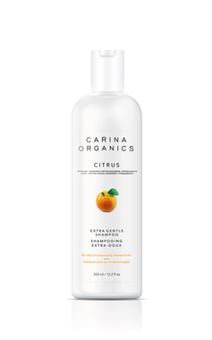 Carina Organics Citrus Extra Gentle Shampoo, 360 ml | NutriFarm.ca