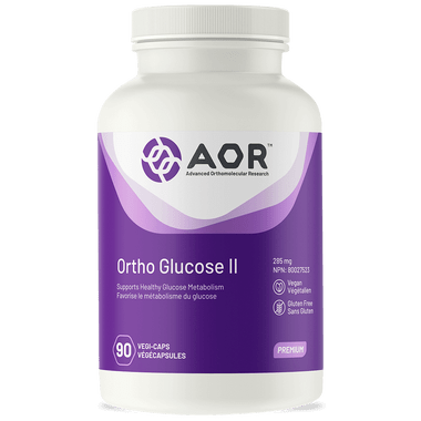 AOR Ortho Glucose II, 90 Vegetable Capsules | NutriFarm.ca