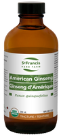 St. Francis Herb Farm American Ginseng, 250 ml | NutriFarm.ca