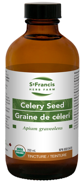 St. Francis Herb Farm Celery Seed, 250 ml | NutriFarm.ca