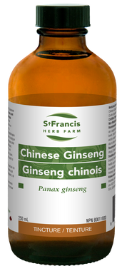 St. Francis Herb Farm Chinese Ginseng, 250 ml | NutriFarm.ca